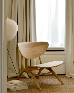 Ethnicraft Armchairs & Footstools|Chairs*Eye lounge armchair, Hardwax oiled oak Brown