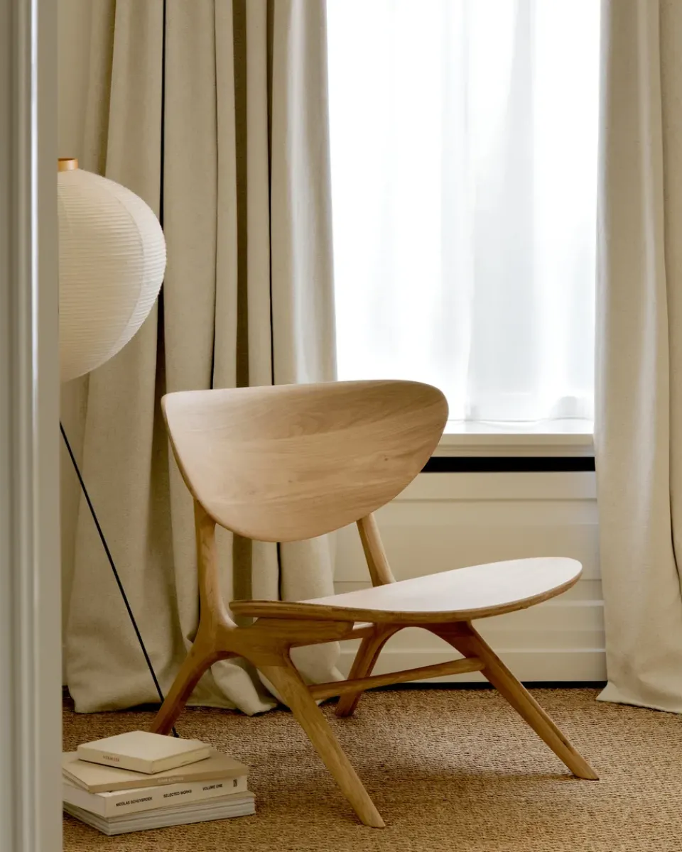 Ethnicraft Armchairs & Footstools|Chairs*Eye lounge armchair, Hardwax oiled oak Brown