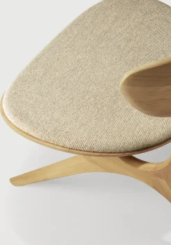 Ethnicraft Armchairs & Footstools|Chairs*Eye lounge armchair, Oak, off-white Beige
