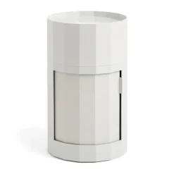 HAY Dressers & Drawer Units*Facet Cabinet 101 side table, Misty Grey