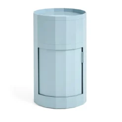 HAY Dressers & Drawer Units*Facet Cabinet 101 side table, Misty Blue