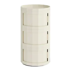 HAY Display & Glass Cabinets*Facet Cabinet 30 side table, Eggshell White
