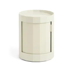HAY Side Tables*Facet Cabinet 100 side table, Eggshell White