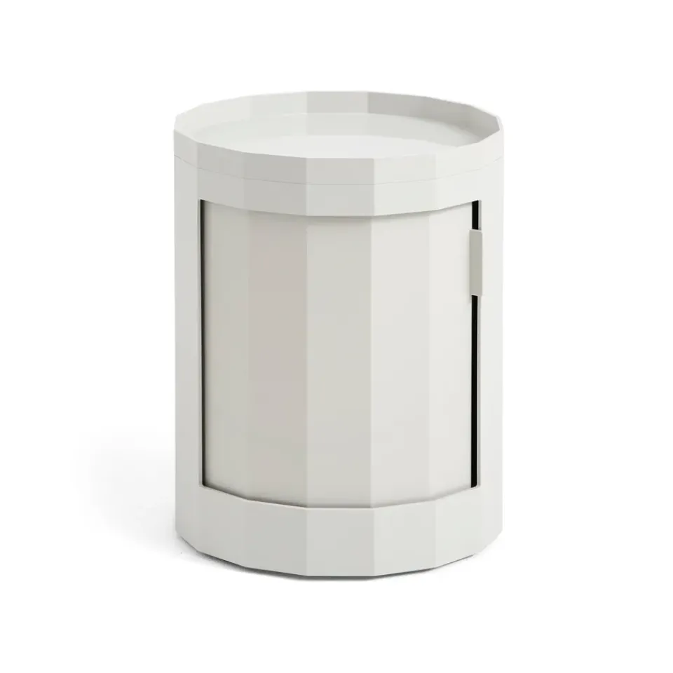HAY Side Tables*Facet Cabinet 100 side table, Misty Grey