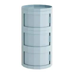 HAY Display & Glass Cabinets*Facet Cabinet 30 side table, Misty Blue