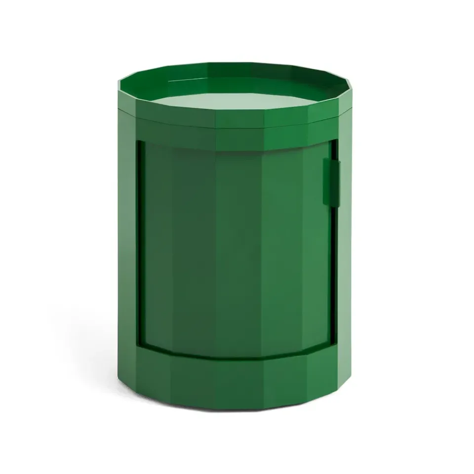 HAY Side Tables*Facet Cabinet 100 side table, Spinach Green