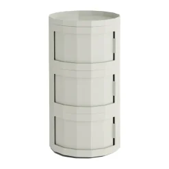 HAY Display & Glass Cabinets*Facet Cabinet 30 side table, Misty Grey