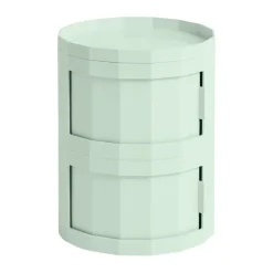 HAY Display & Glass Cabinets*Facet Cabinet 20 side table, Soft mint Green