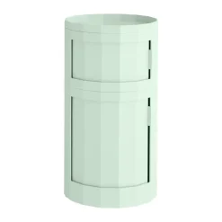 HAY Display & Glass Cabinets*Facet Cabinet 110 side table, Soft mint Green