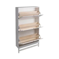 Mavis Display & Glass Cabinets*Falsterbo shoe storage, , 3 compartment White