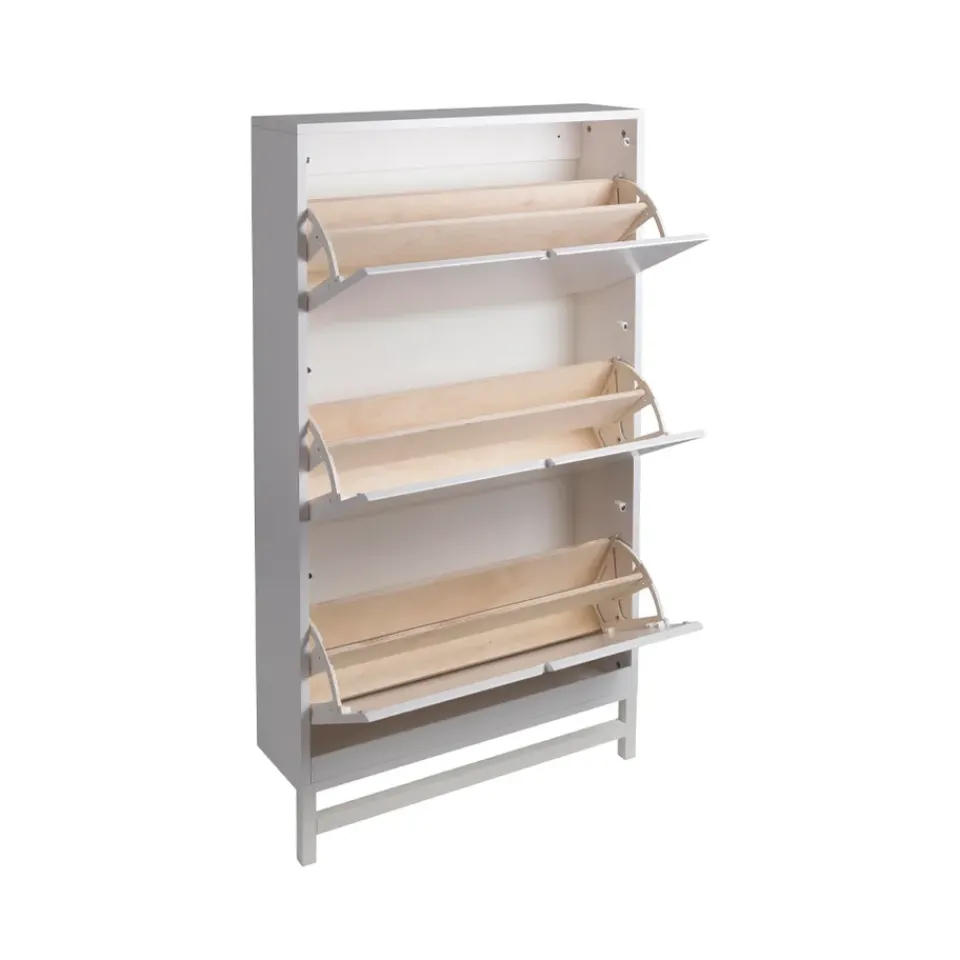 Mavis Display & Glass Cabinets*Falsterbo shoe storage, , 3 compartment White