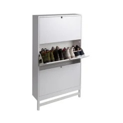 Mavis Display & Glass Cabinets*Falsterbo shoe storage, , 3 compartment White