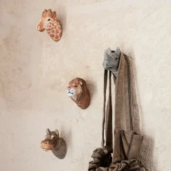 Ferm Living Clothes Hooks & Hangers*Animal hook, giraffe Orange