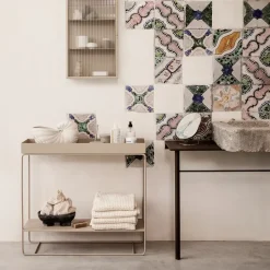 Ferm Living Table For Outdoor Use|Side Tables*plant box side table, cashmere Beige