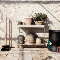Ferm Living Table For Outdoor Use|Side Tables*plant box side table, cashmere Beige