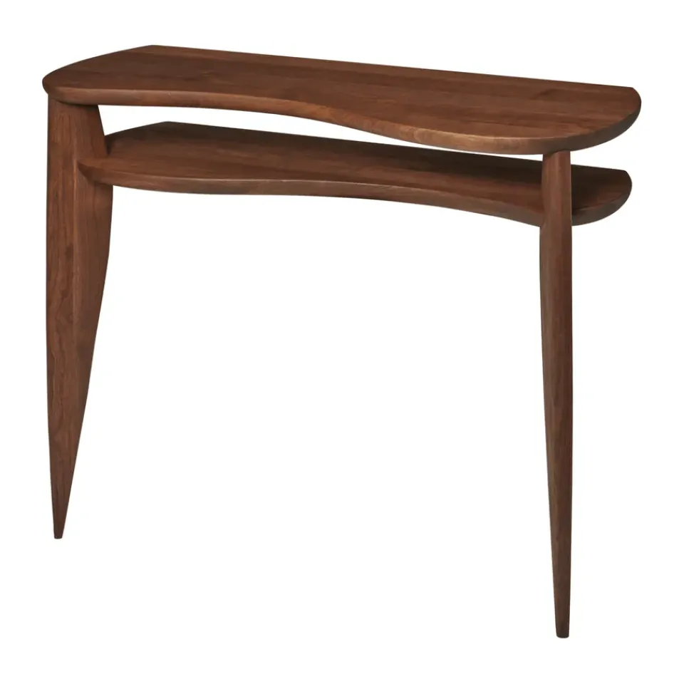 Ferm Living Side Tables*Feve console table 100x36x85 cm, Walnut Brown