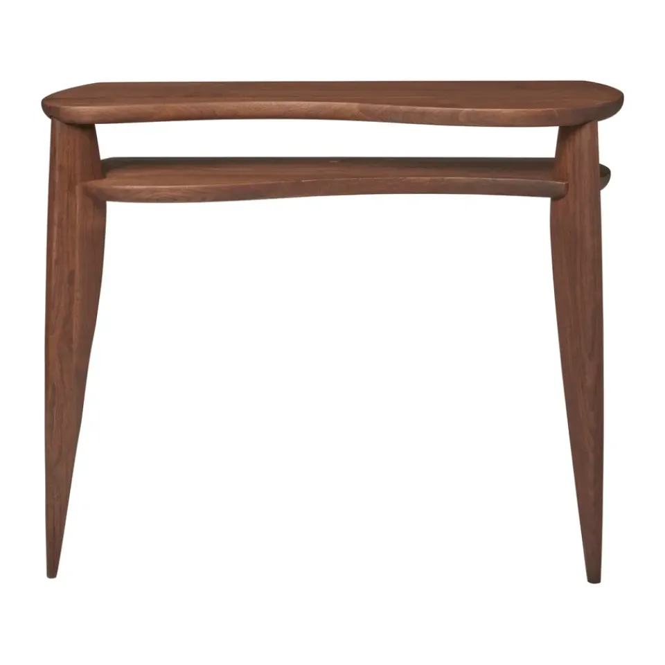 Ferm Living Side Tables*Feve console table 100x36x85 cm, Walnut Brown