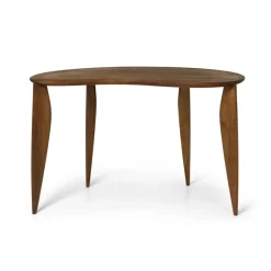 Ferm Living Desks*Feve desk 60x117 cm, Walnut Brown