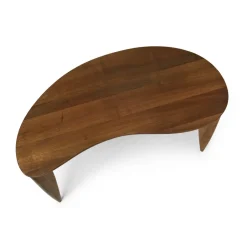 Ferm Living Desks*Feve desk 60x117 cm, Walnut Brown