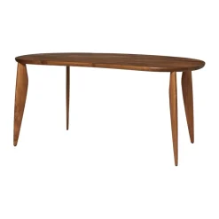 Ferm Living Dining Tables*Feve table 160x86x73 cm, Walnut Brown