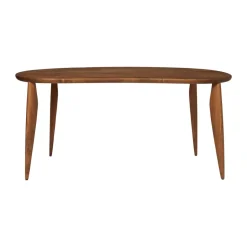 Ferm Living Dining Tables*Feve table 160x86x73 cm, Walnut Brown