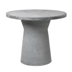 Broste Copenhagen Coffee Tables*Fiber board Ø90 cm, Charcoal Grey