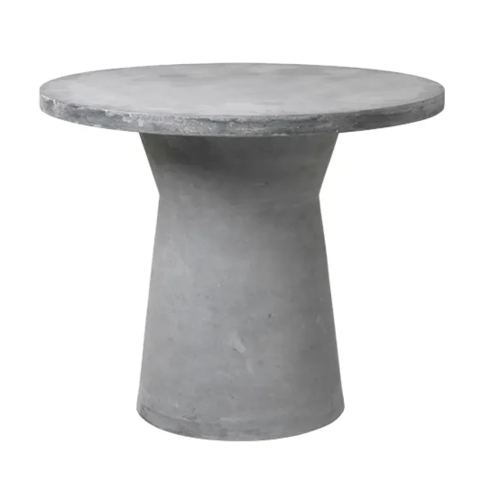 Broste Copenhagen Coffee Tables*Fiber board Ø90 cm, Charcoal Grey