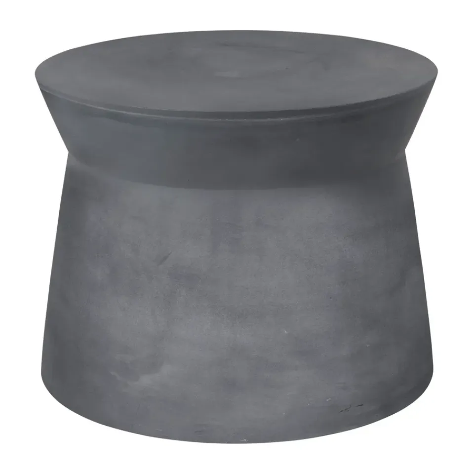 Broste Copenhagen Table For Outdoor Use*Fiber side table Ø50 cm, Charcoal Grey