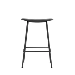 Muuto Bar Stools*Fiber Tube bar chair 65 cm, Black