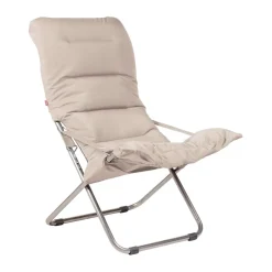 Fiam Seating*Fiesta Soft sun lounger, Fabric -aluminium frame Beige