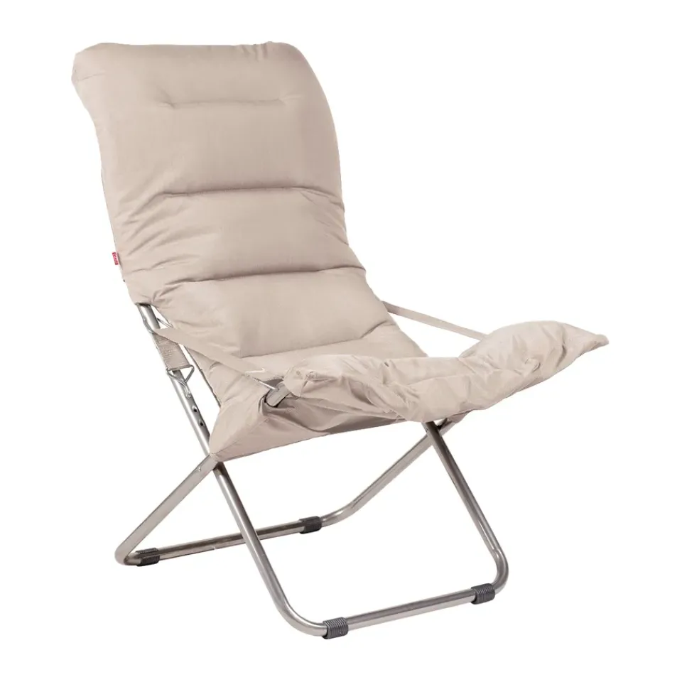 Fiam Seating*Fiesta Soft sun lounger, Fabric -aluminium frame Beige