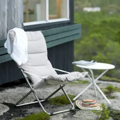 Fiam Seating*Fiesta Soft sun lounger, Fabric -aluminium frame Beige