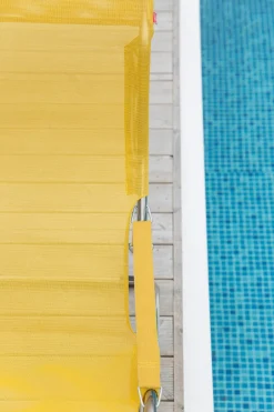 Fiam Seating*Fiesta sun lounger, Mustard Yellow