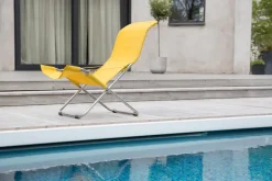 Fiam Seating*Fiesta sun lounger, Mustard Yellow