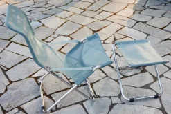 Fiam Seating*Fiesta sun lounger, Sage Green