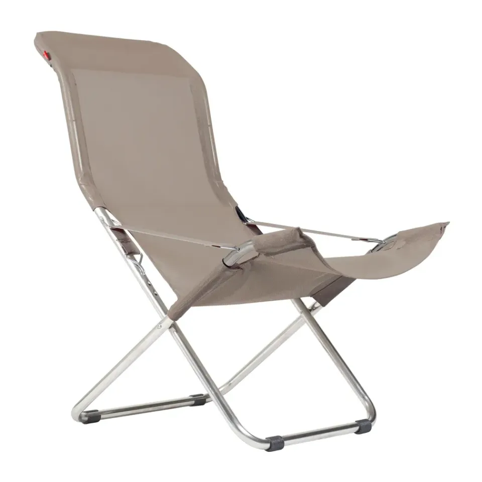Fiam Seating*Fiesta sun lounger, Taupe Beige