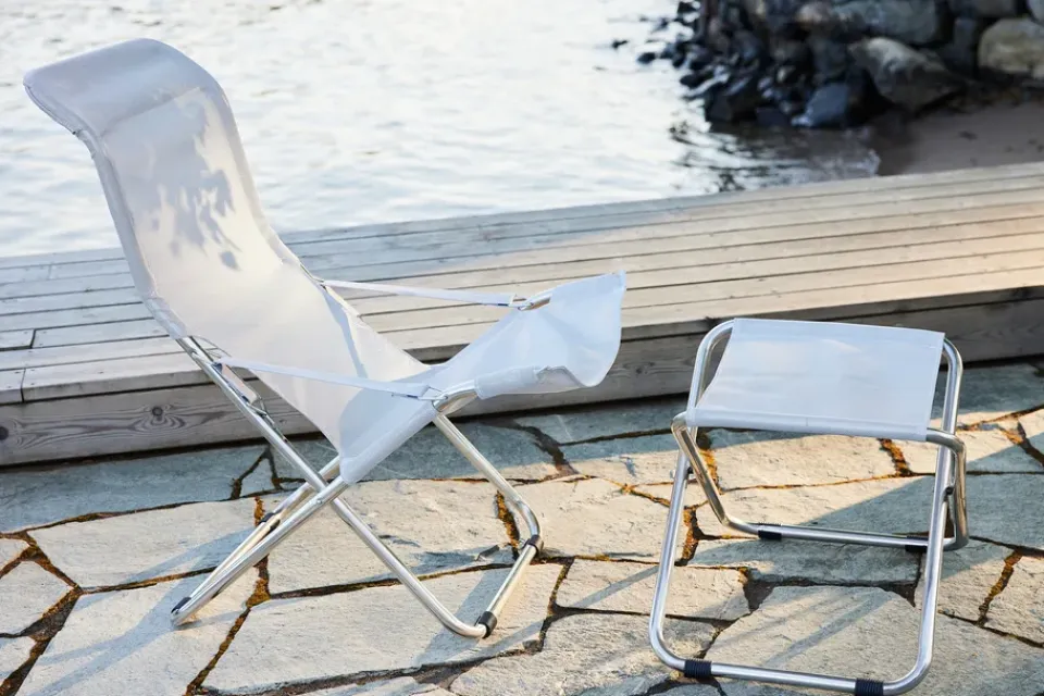 Fiam Seating*Fiesta sun lounger, White