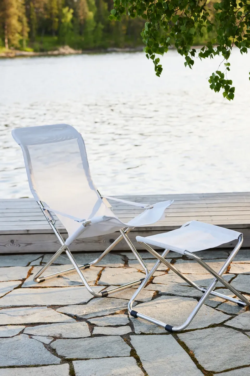 Fiam Seating*Fiesta sun lounger, White