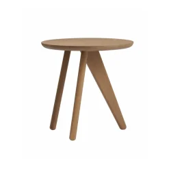 NORR11 Side Tables*Fin side table 40 cm, Light smoked Brown