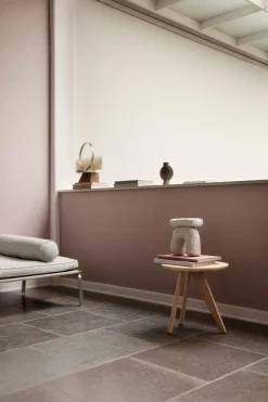 NORR11 Side Tables*Fin side table 40 cm, Natural oak Beige