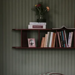 TÔNN furniture Shelves & Shelving Systems*Flaneaur wall shelf 27x128 cm, Burgundy Red