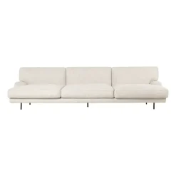GUBI Sofas*Flaneur sofa 3-seat, Indianskop 15-antique brass Beige