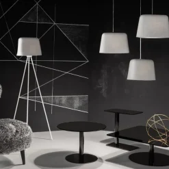 Tom Dixon Coffee Tables*Flash coffee table 80x80 cm, mirror glass- stand Black