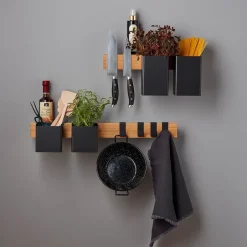 Gejst Shelves & Shelving Systems*Flex Box large 15.5 cm, Black