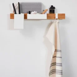 Gejst Clothes Hooks & Hangers*Flex Hooks 2-pack, White