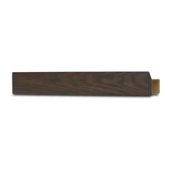 Gejst Shelves & Shelving Systems*Flex Rail magnetic rail 40 cm, Dark oak-brass Brown