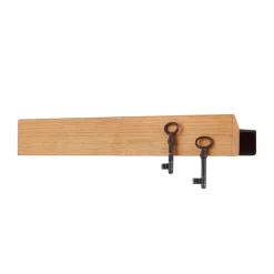Gejst Shelves & Shelving Systems*Flex Rail magnetic rail 40 cm, Oak- Black