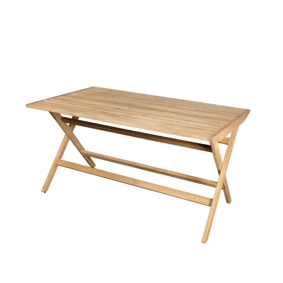 Cane-line Table For Outdoor Use*Flip folding table 140x80x72.5 cm, Teak Brown