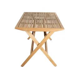 Cane-line Table For Outdoor Use*Flip folding table 140x80x72.5 cm, Teak Brown
