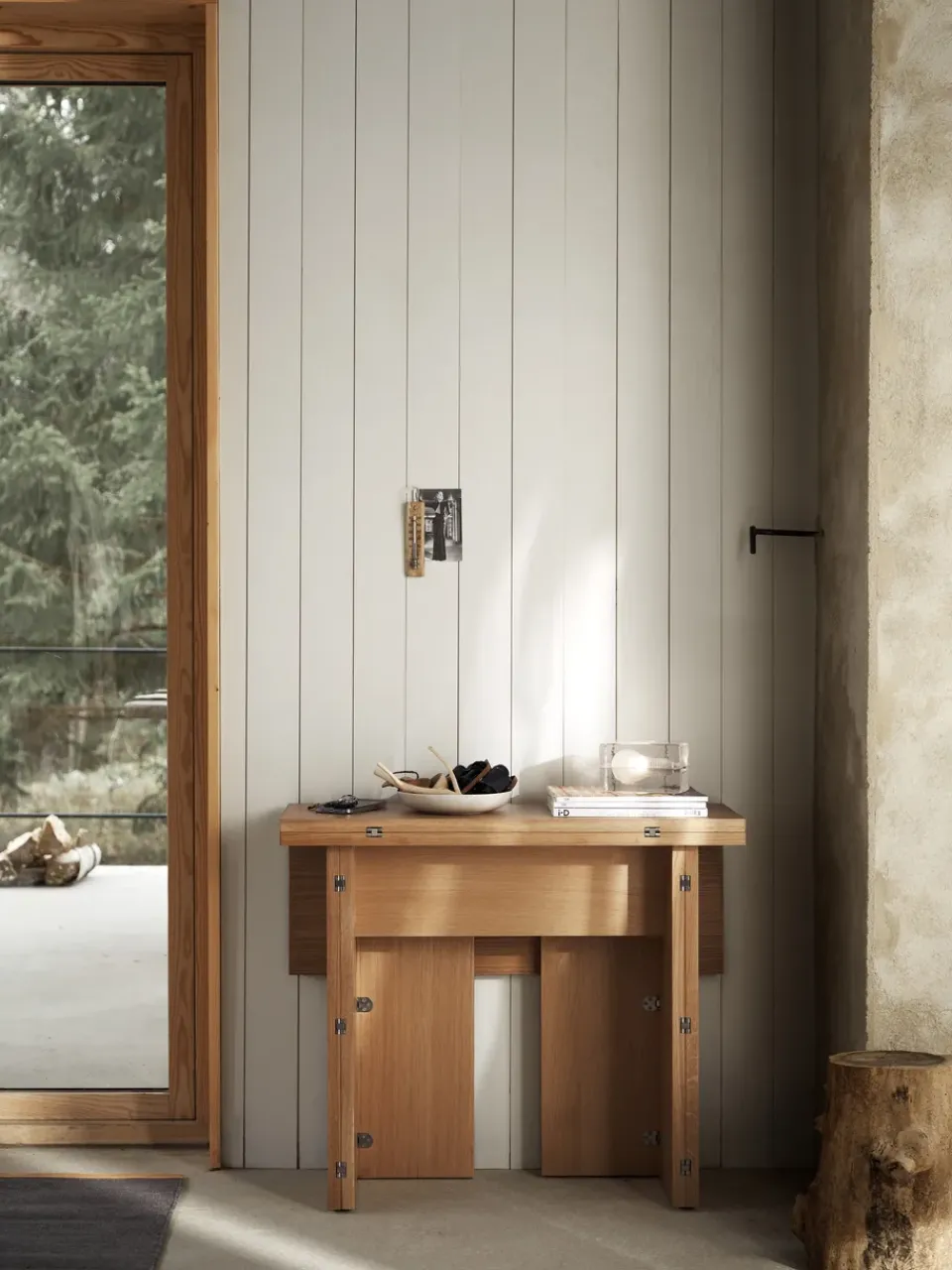 Design House Stockholm Dining Tables*Flip table, Oak 90 cm Beige